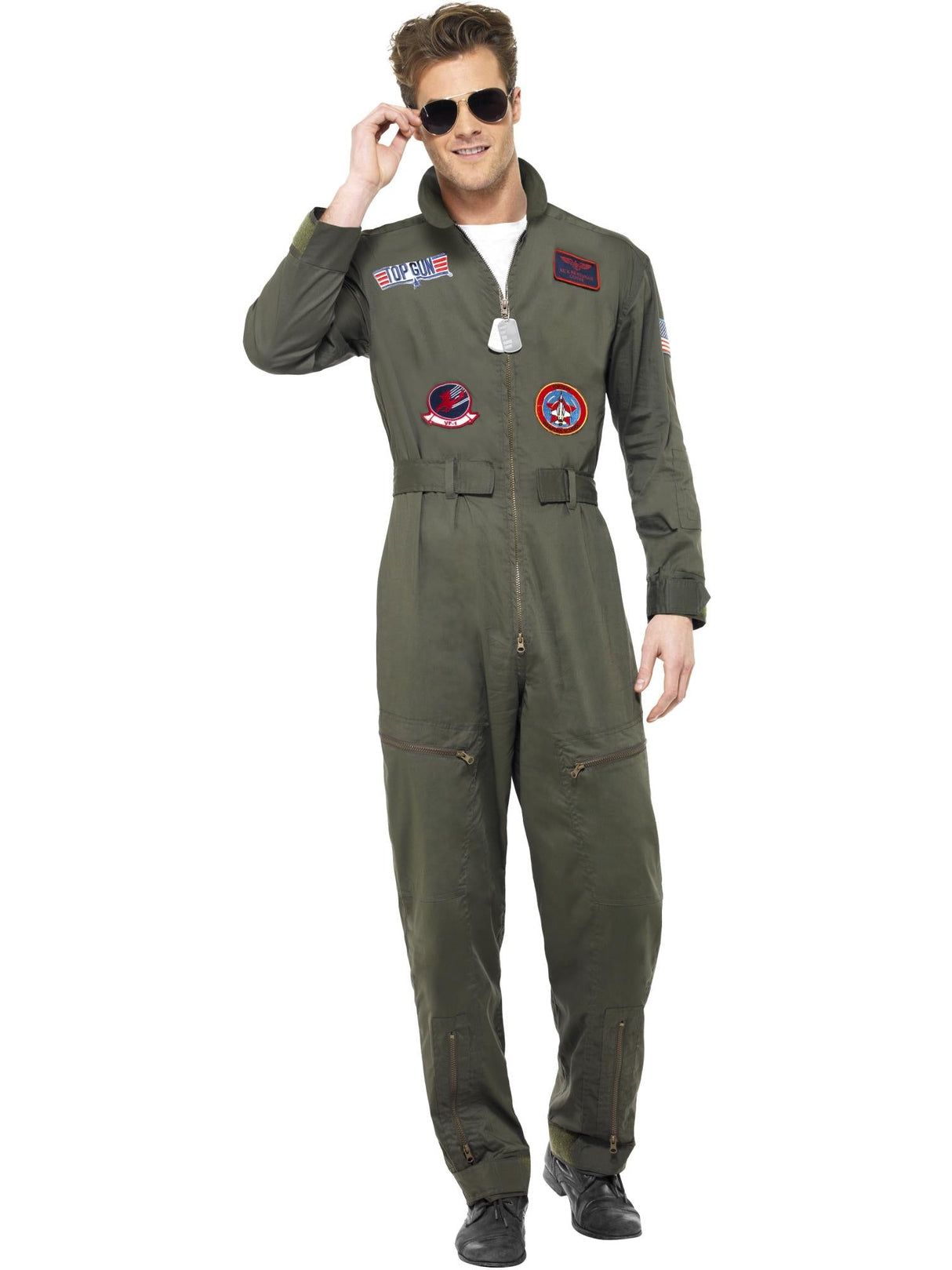 Top Gun Deluxe-kostume til mænd