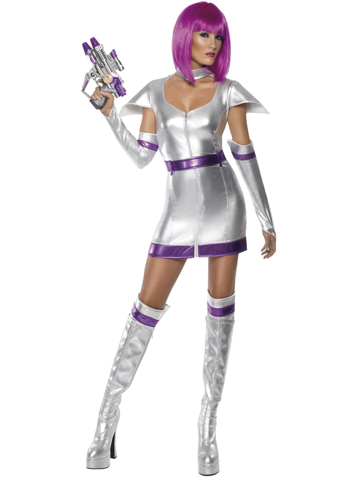 Fever Space Cadet Kostume Metallisk