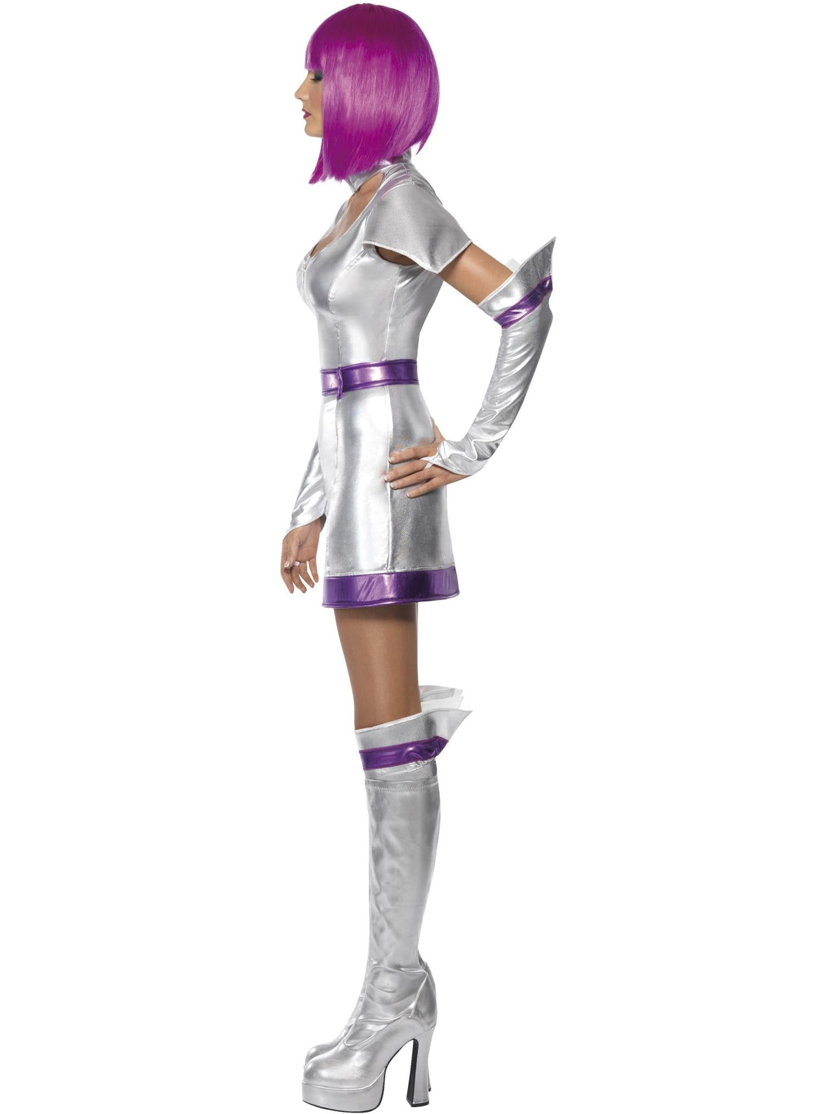 Fever Space Cadet Kostume Metallisk