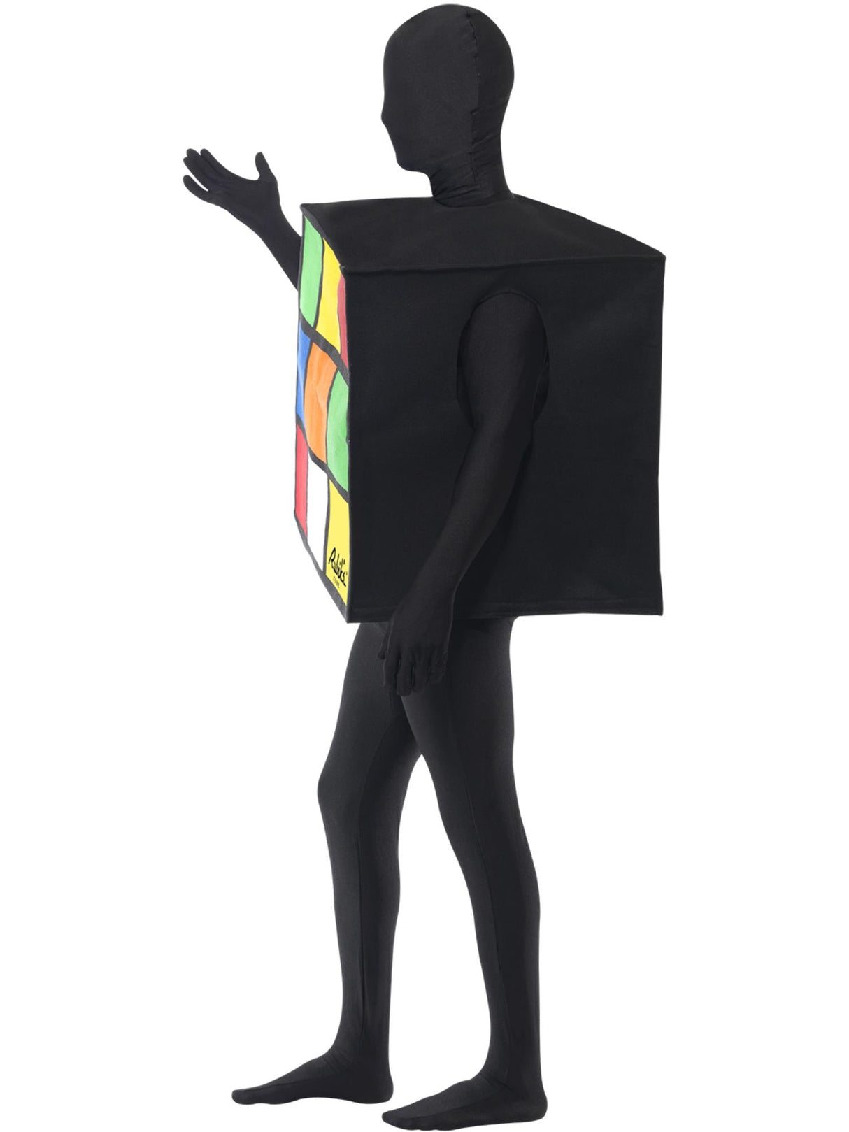 Rubiks terning unisex kostume