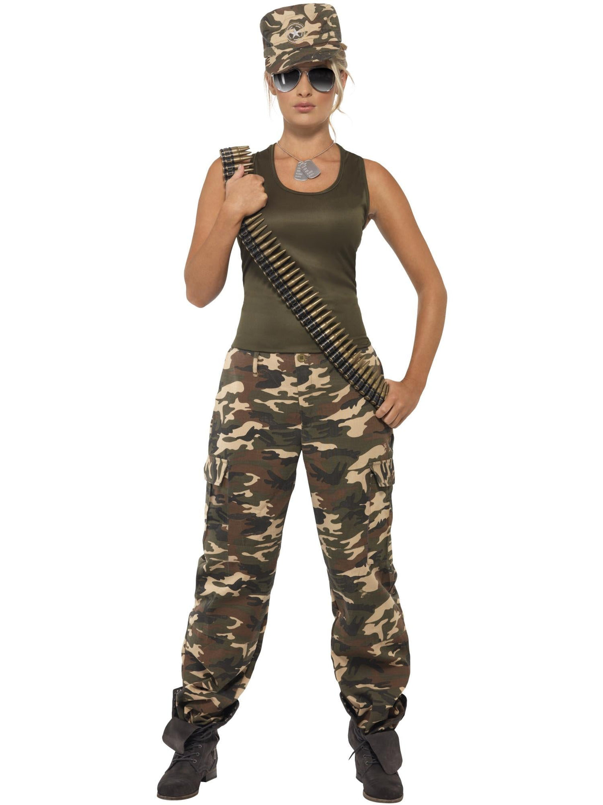 Deluxe Khaki Camo Kostume