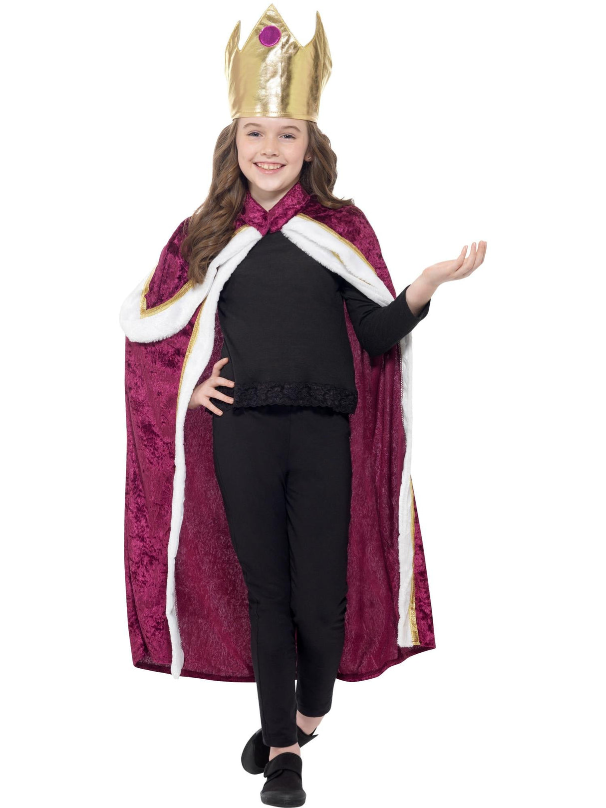 Børnekonge/dronningekostume