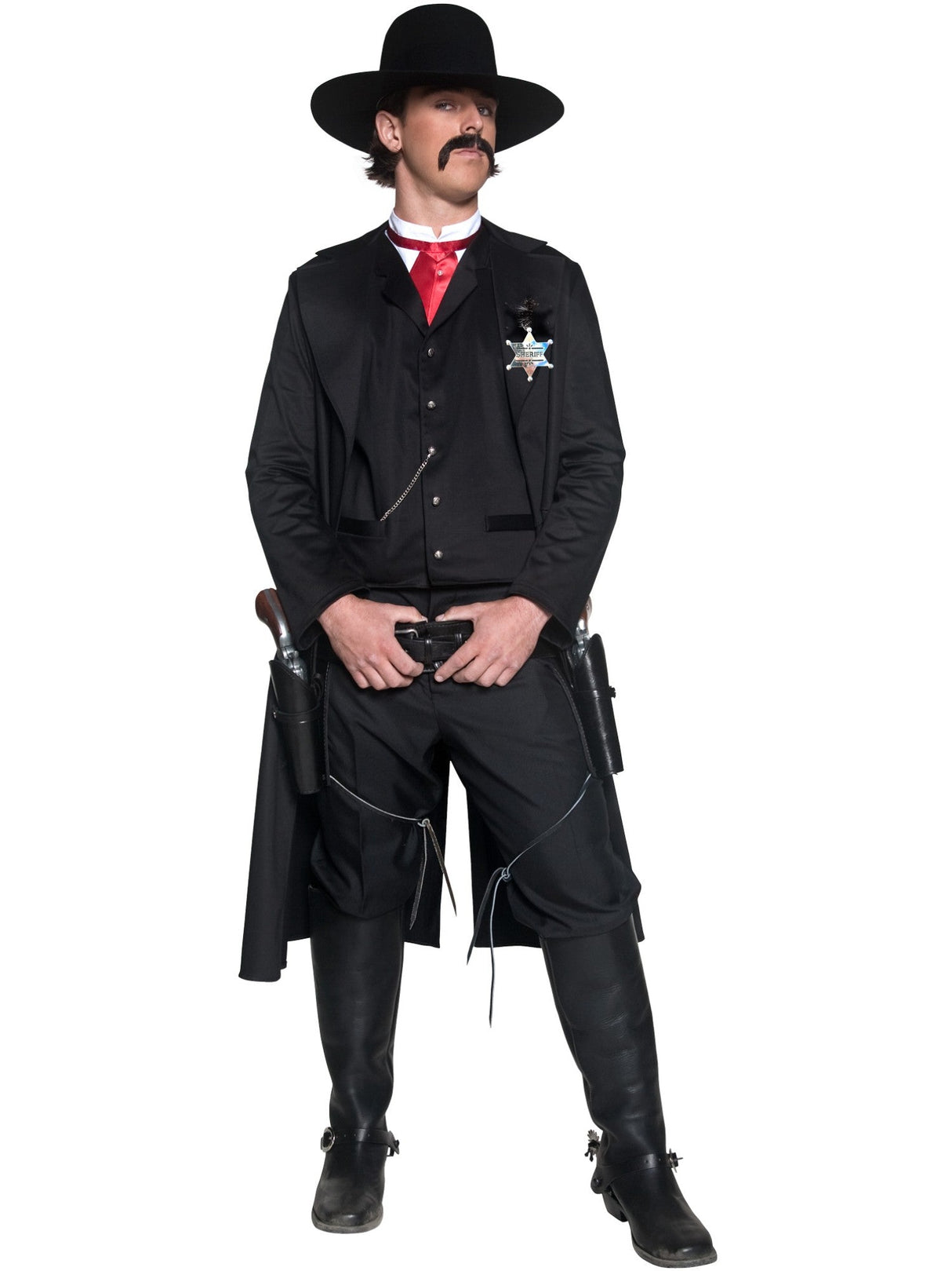 Luksuriøst autentisk western sheriffkostume