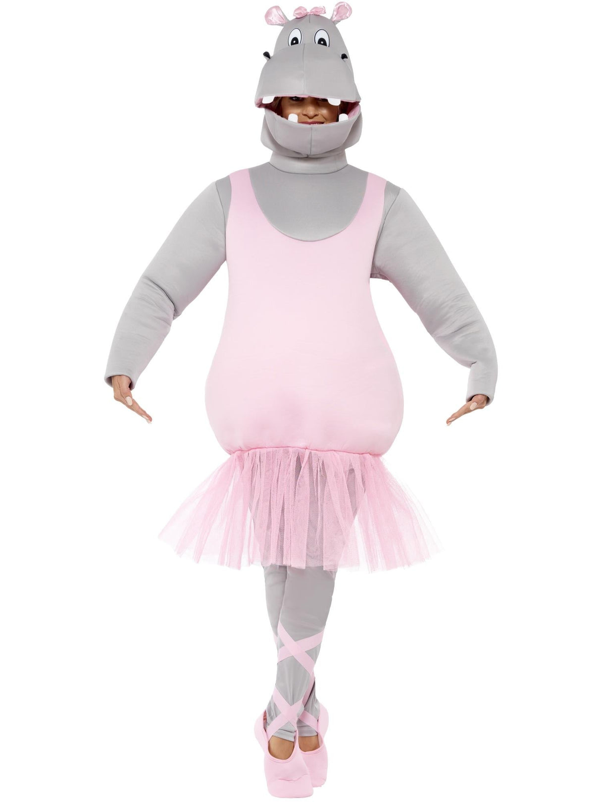 Ballerina Flodhest Kostume