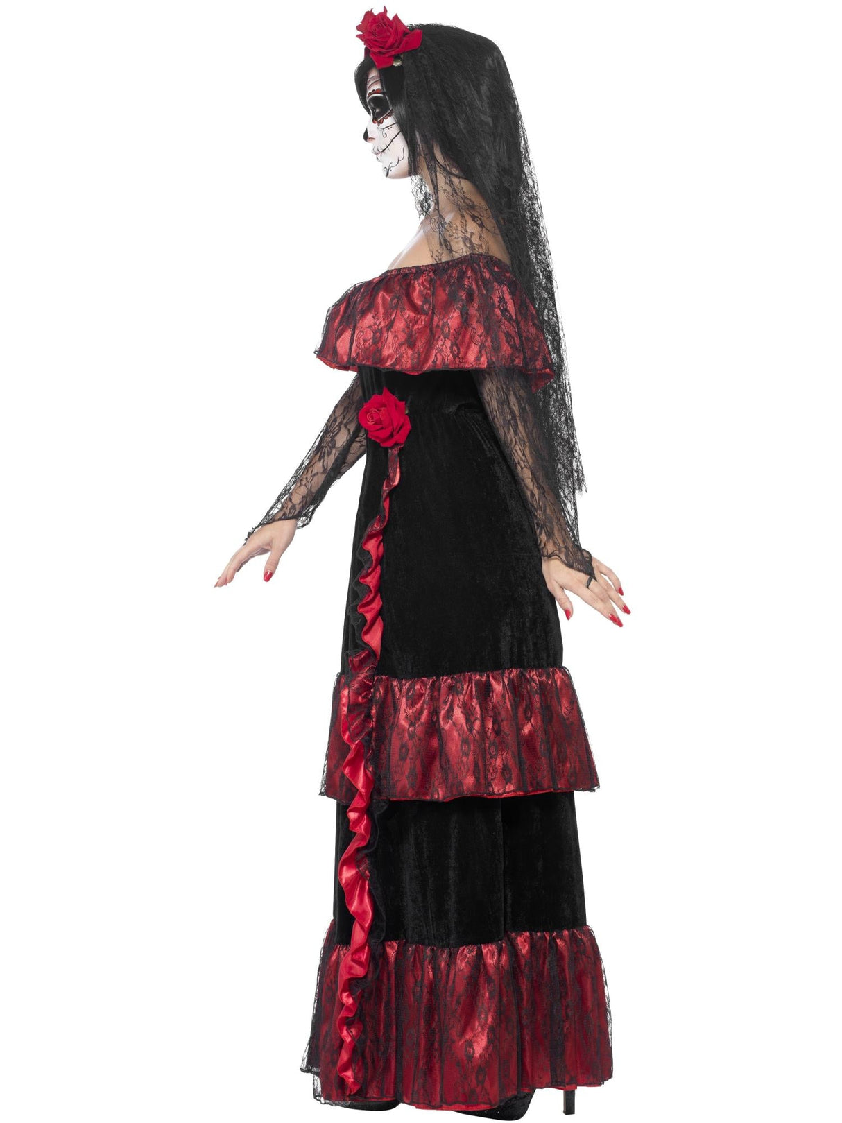 Deluxe-brudekostume til de dødes dag