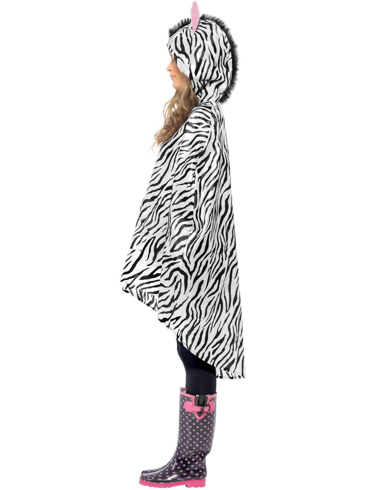 Zebra Party Poncho
