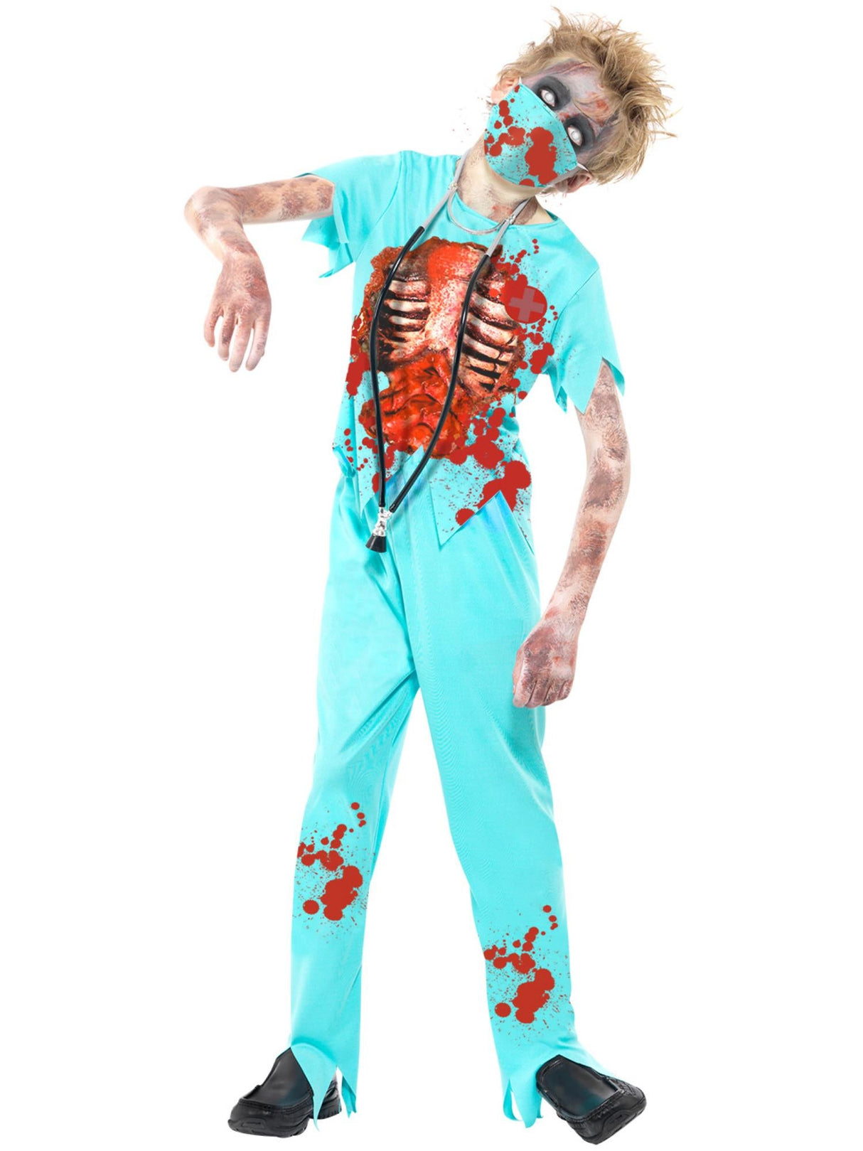 Zombiekirurgkostume