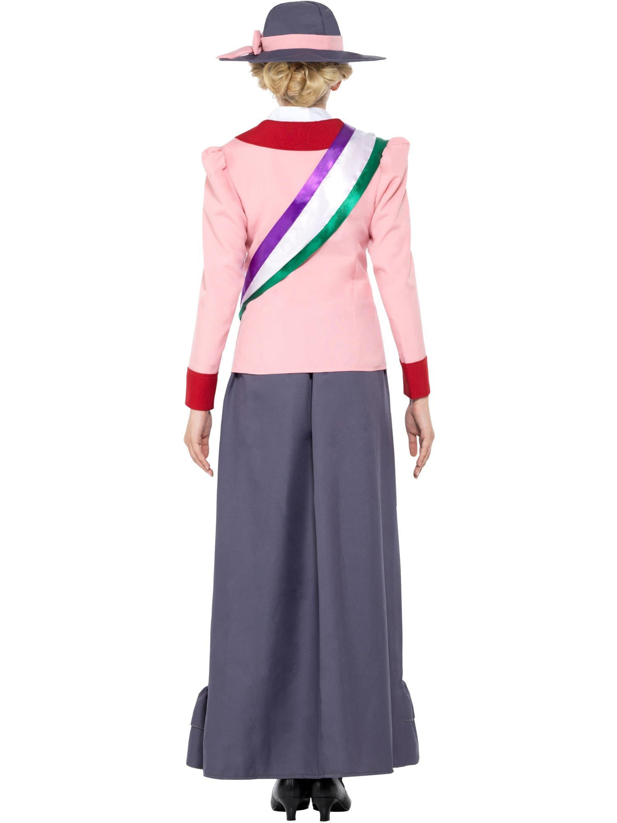 Luksus victoriansk suffragettekostume