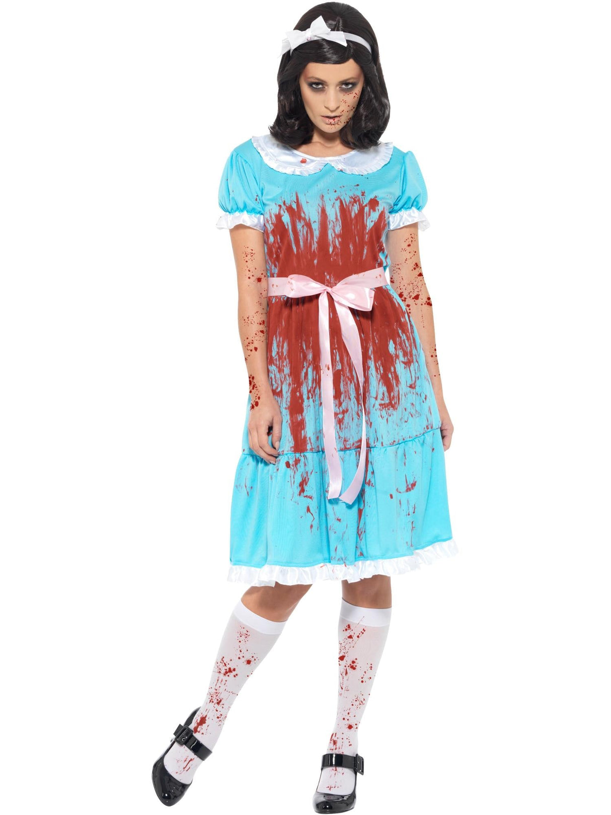 Blodig morderisk tvillingekostume