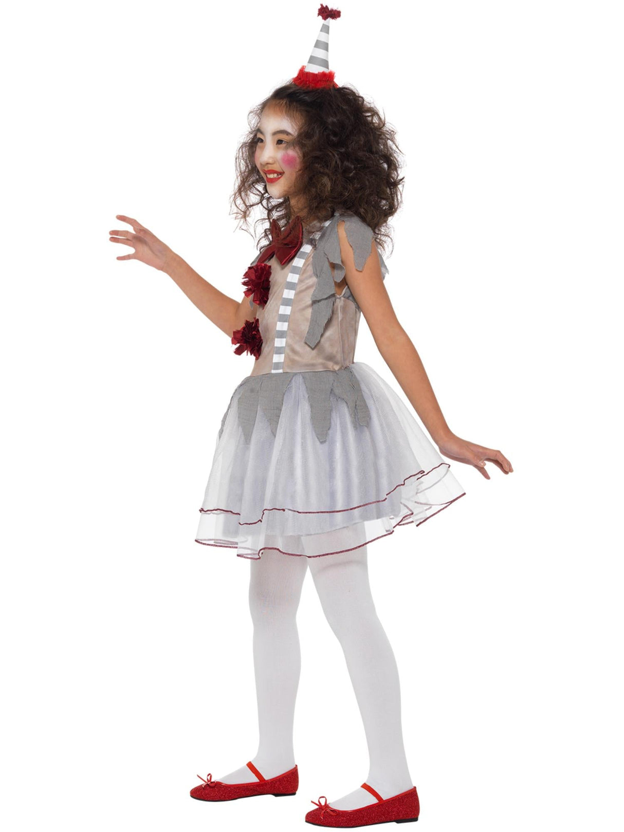 Vintage klovnepigekostume