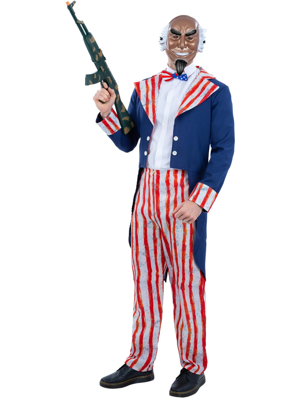 Onkel Sam Horror Patriot Kostume