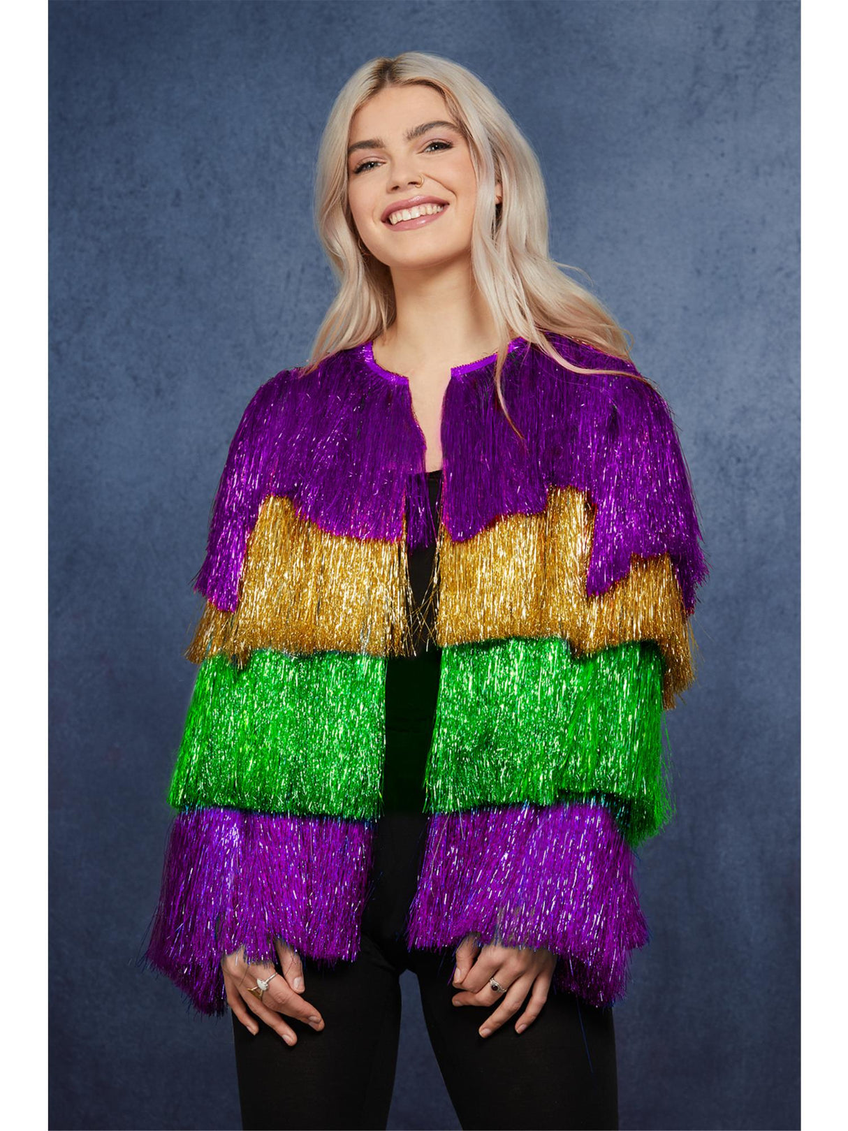 Fever Tinsel Mardi Gras Jakke