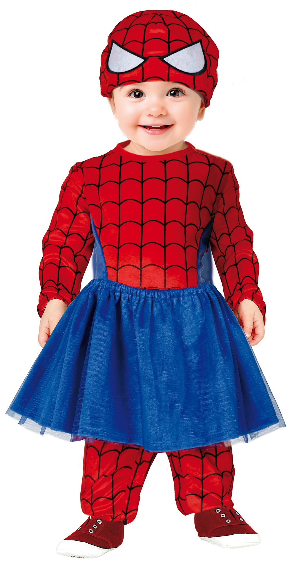 Rød heltinde kostume