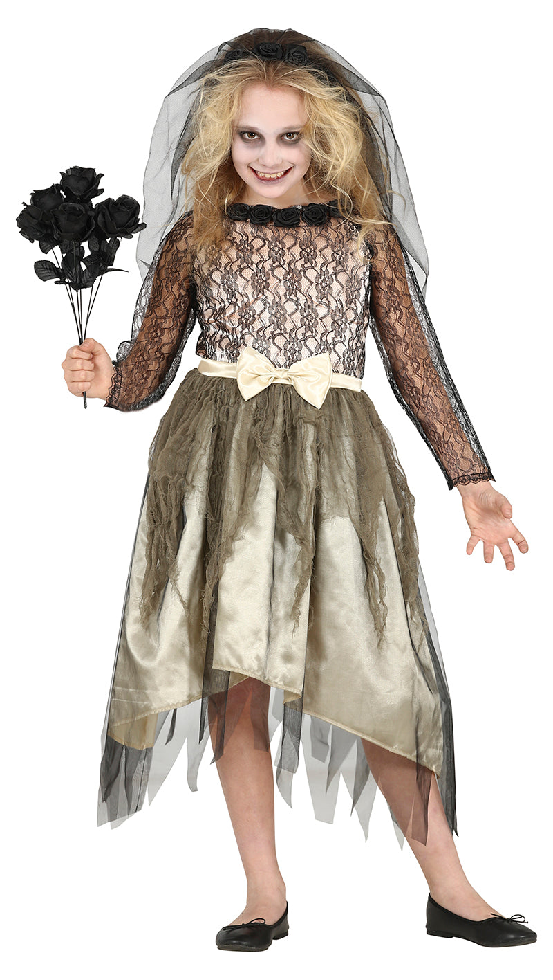 Spøgelsesbrud Børnekostume