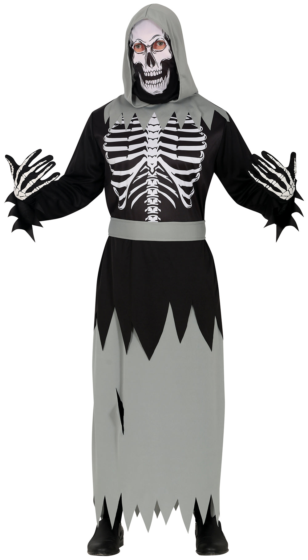 Skeletmystiker, kostume til voksne