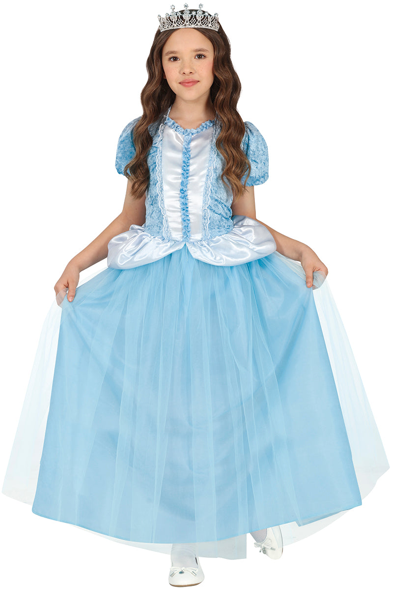 Prinsesse blå fantasyren kostume