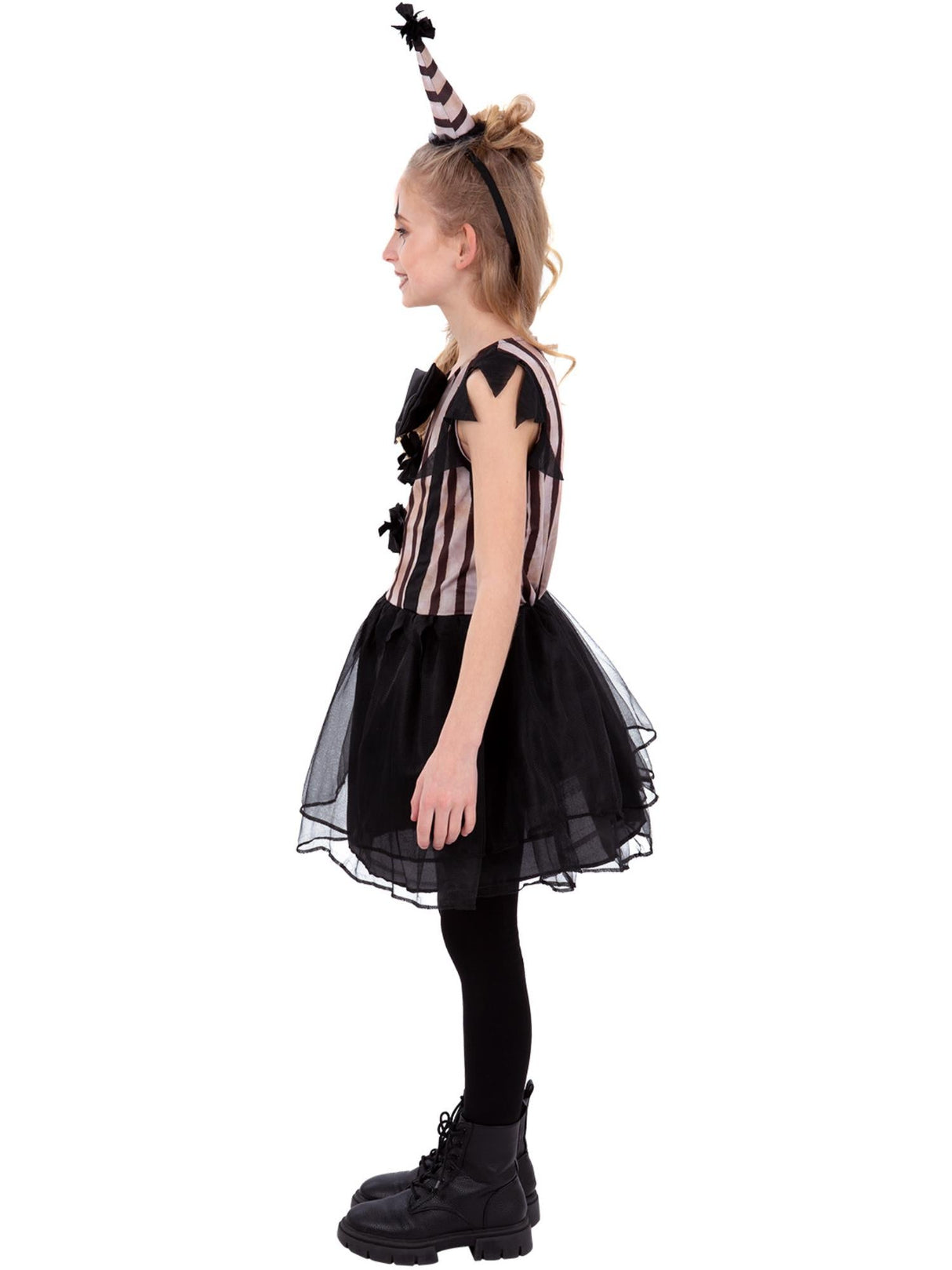 Mørk Vintage Klovnekostume, Piger