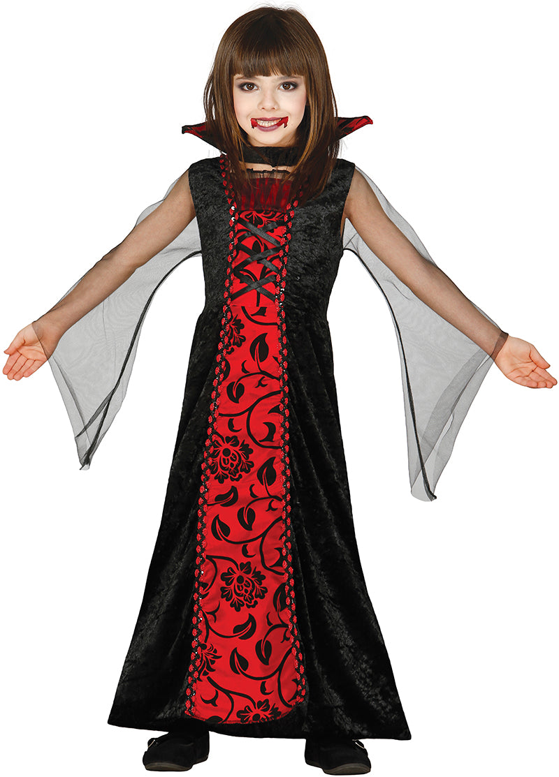 Vampyrgrevinde Børnekostume
