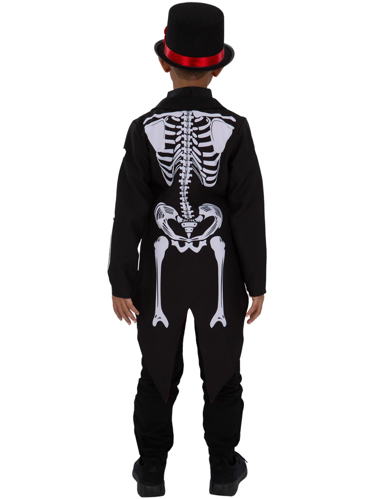 Senor skeletkostume til de dødes dag