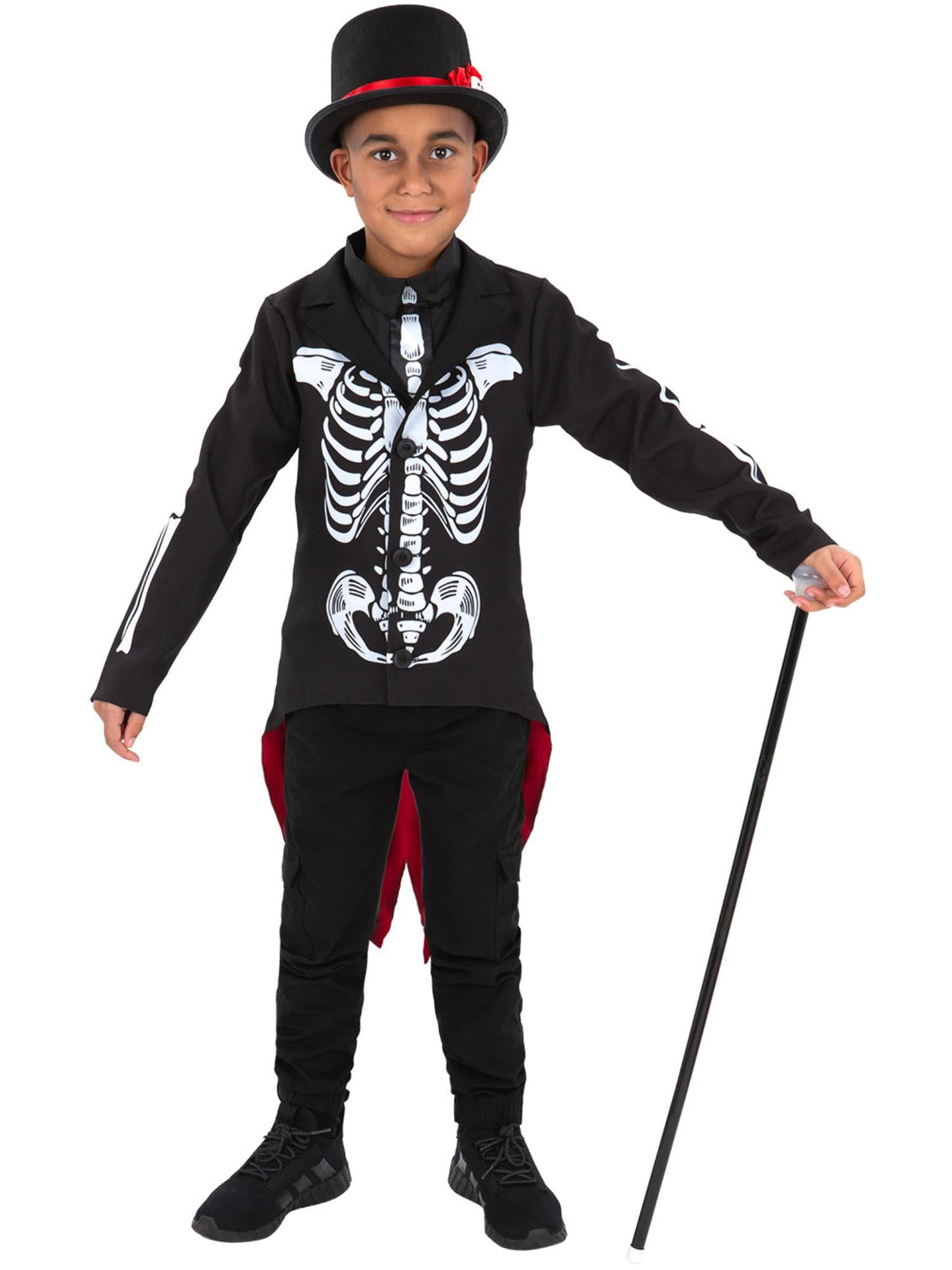 Senor skeletkostume til de dødes dag