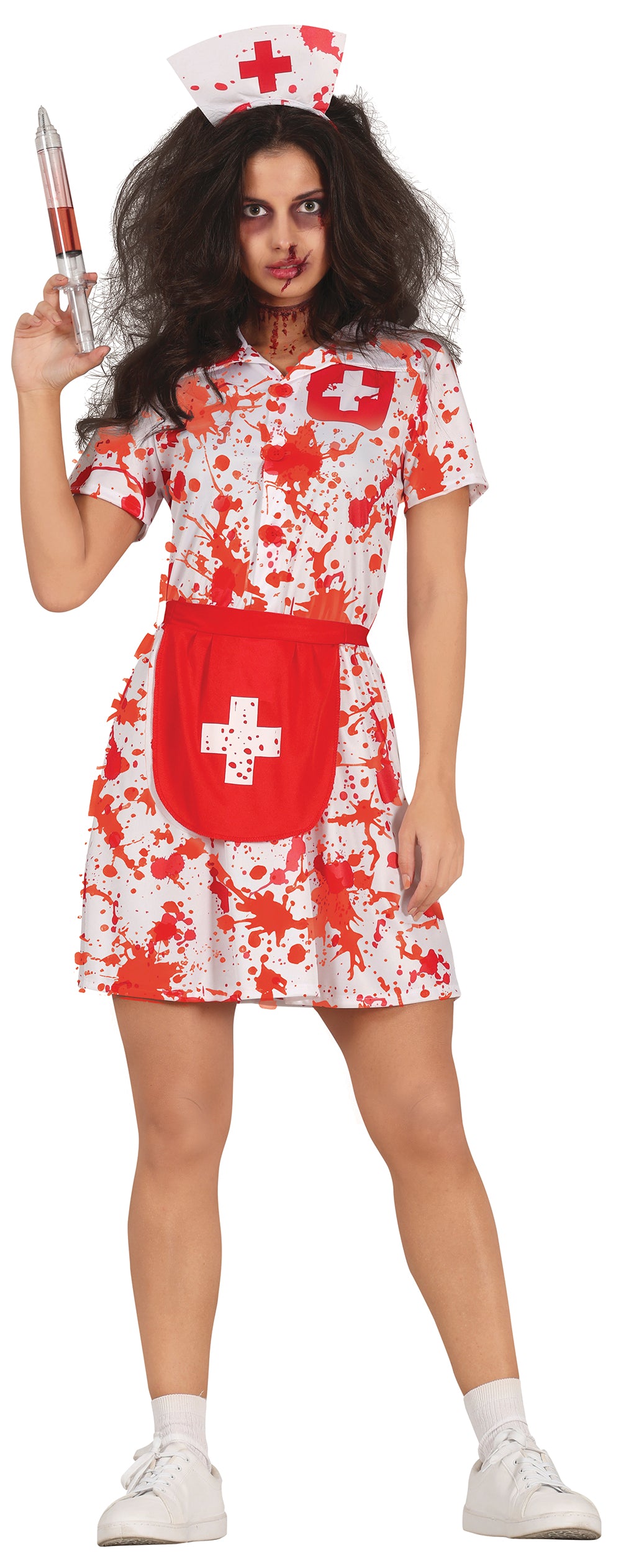 Blodig sygeplejerskekostume