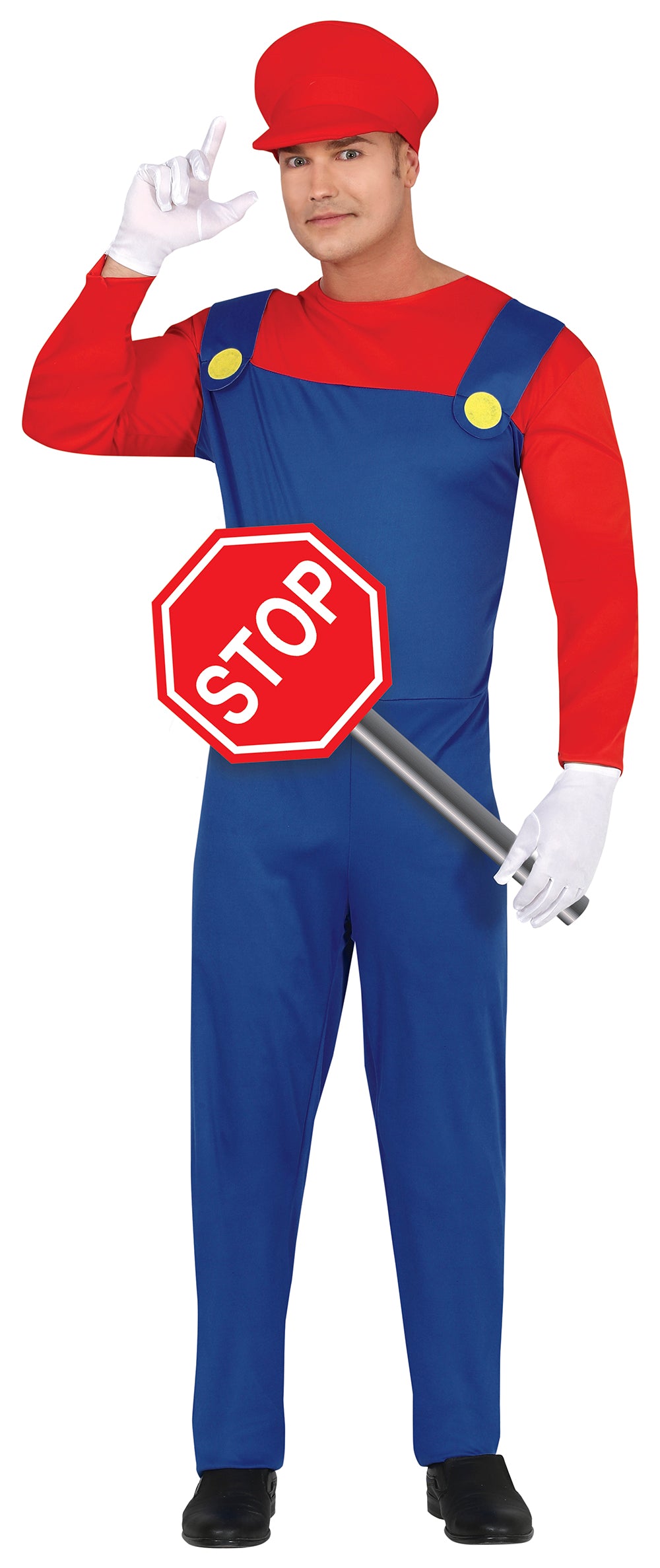 Lokomotivfører/landmandskostume