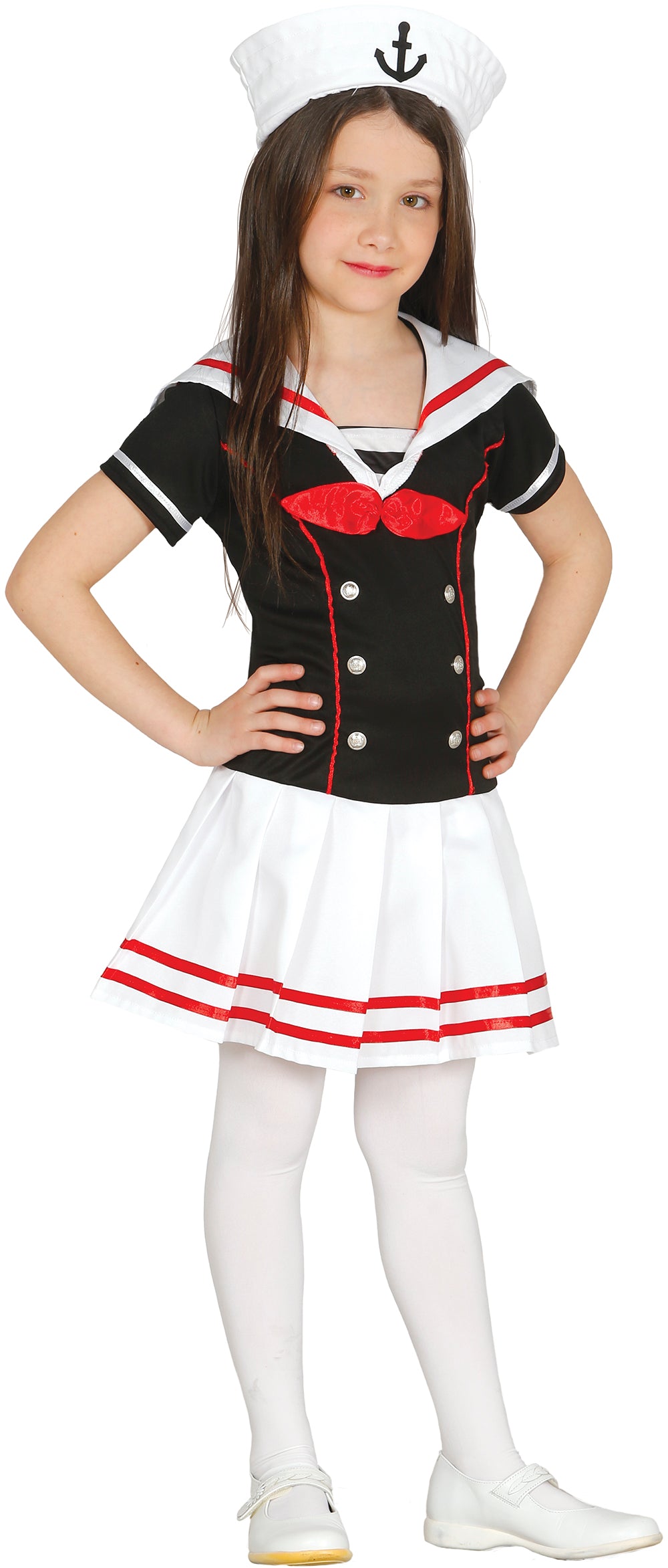Lille kvindelig sømandskostume
