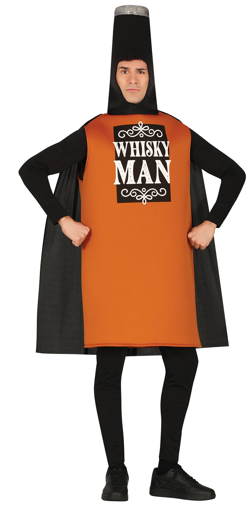 Whiskeyman flaske kostume