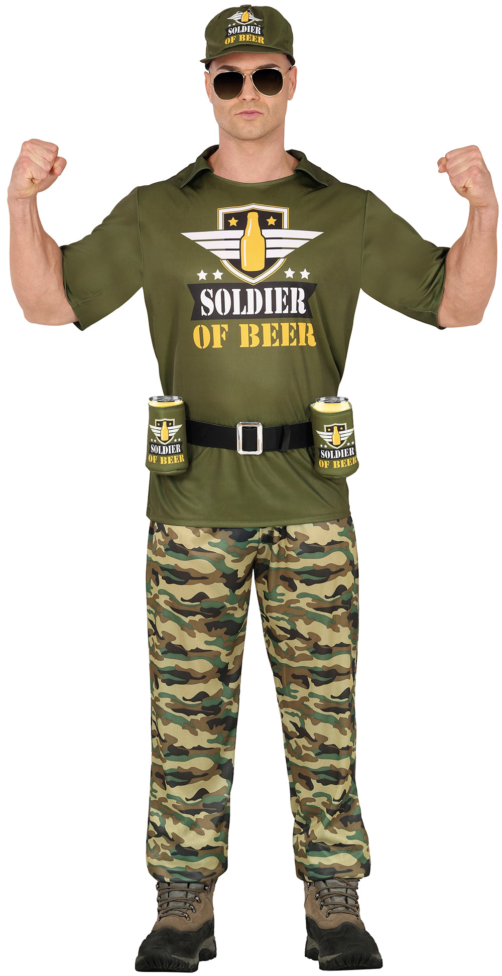 Soldat af øl kostume