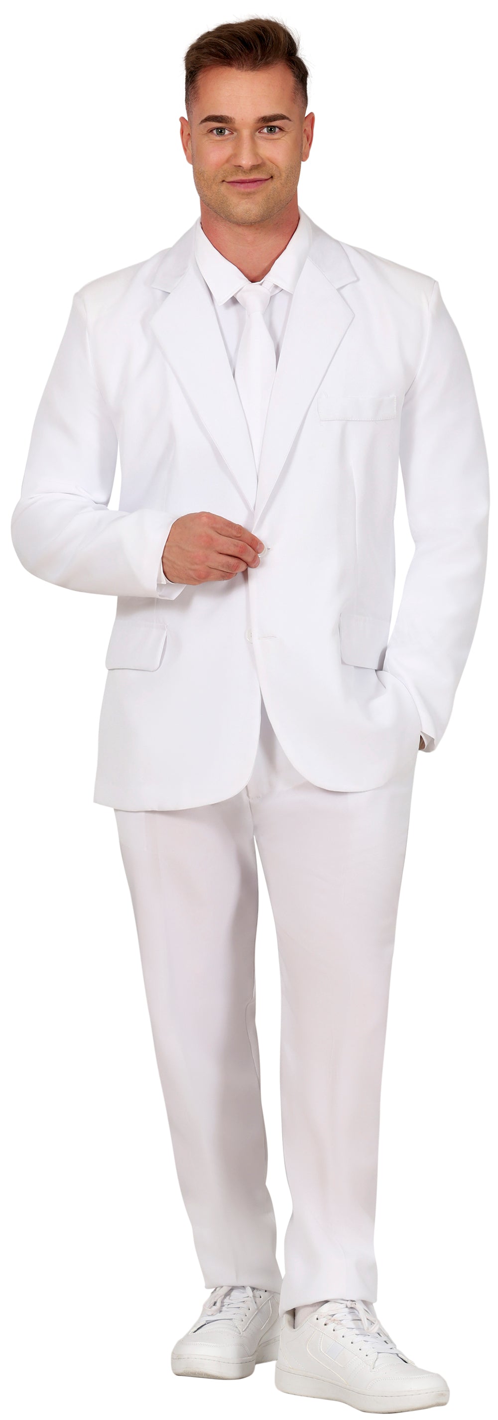 Hvidt jakkesæt Kostume