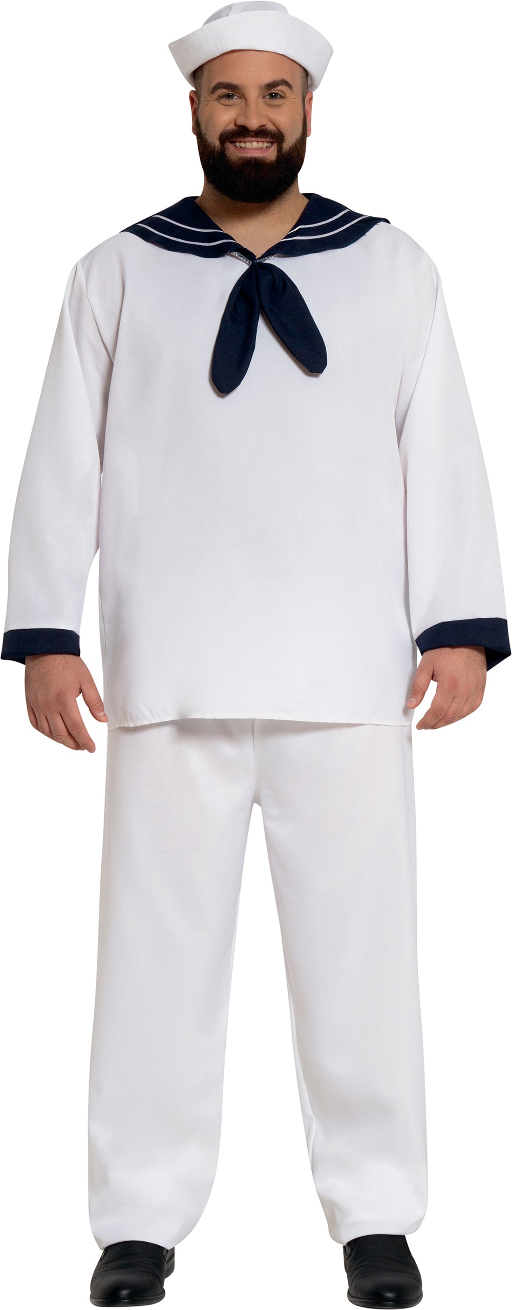 Hvidt sømandskostume