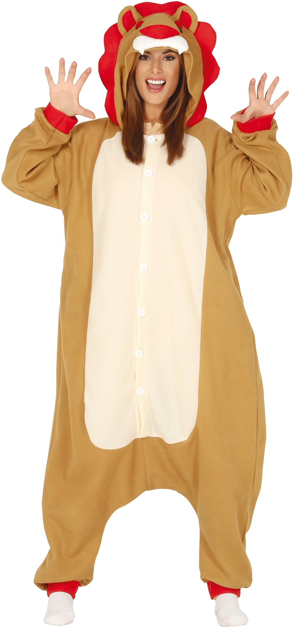 Kigurumimi løve kostume