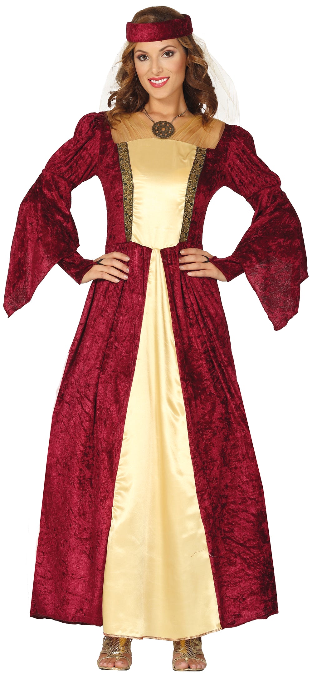 Middelalderlig damekostume