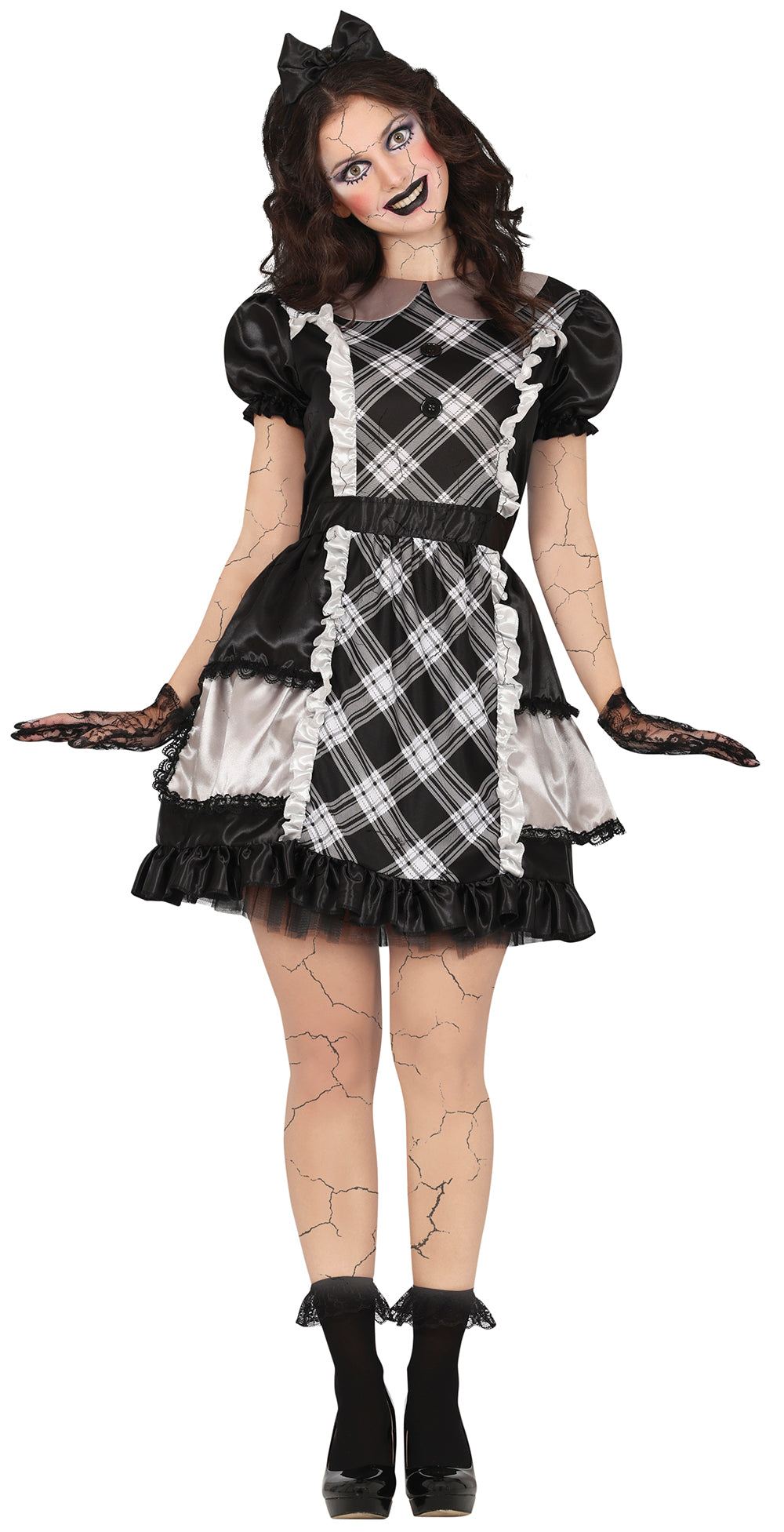 Porcelænsdukkekostume