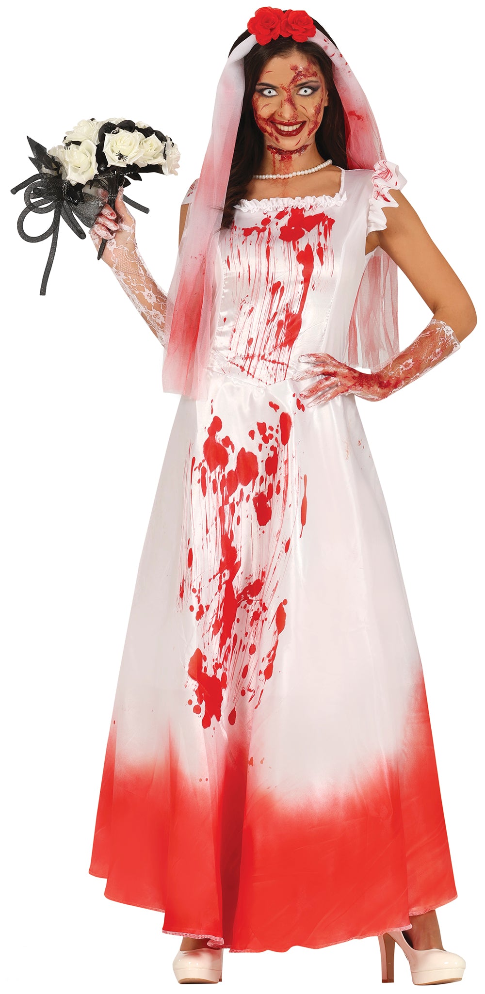 Blodig kone kostume