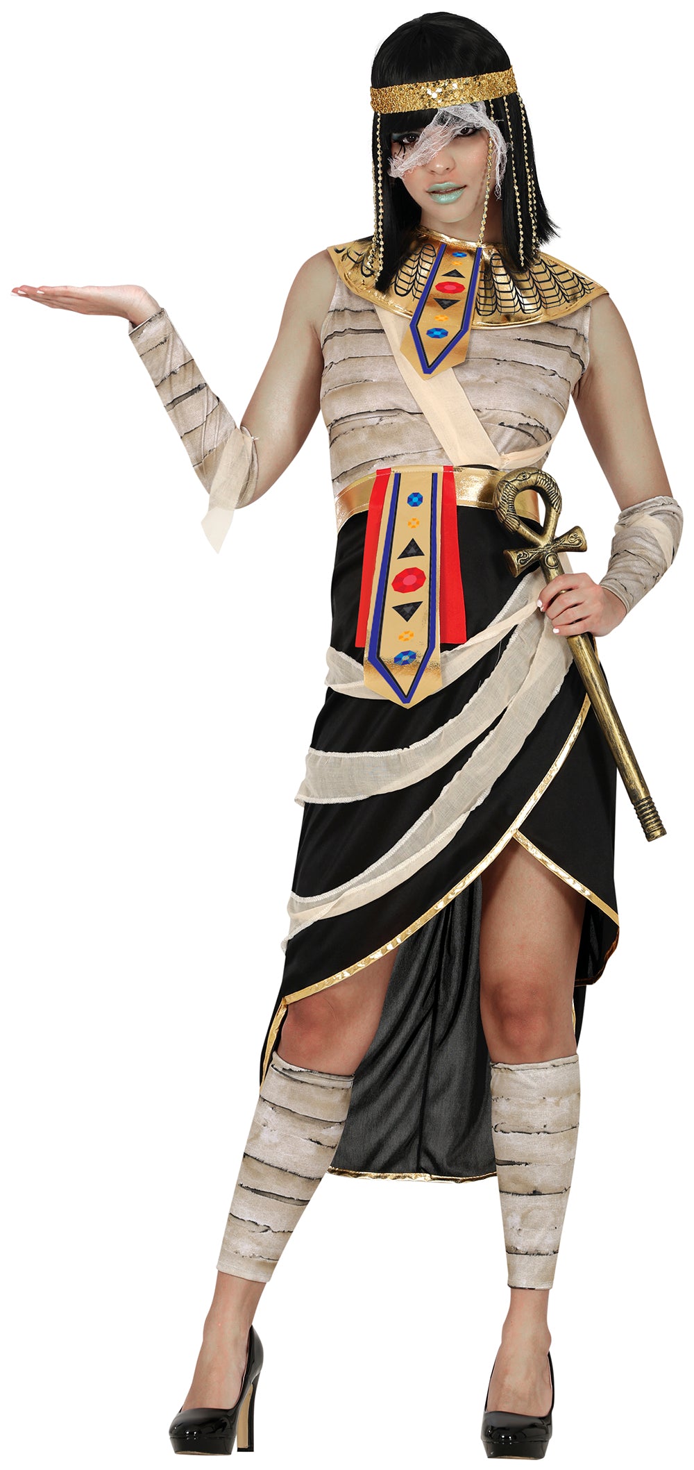 Mumie egyptisk dronning, voksenkostume