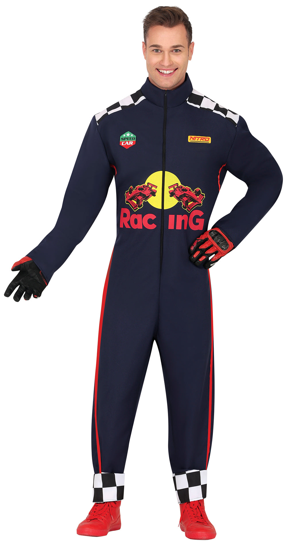 Racerkørerkostume til voksne