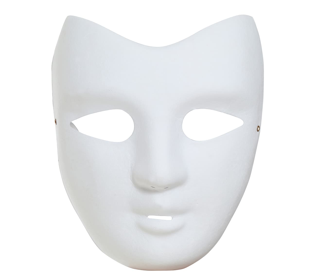 Hvid maske til bemaling