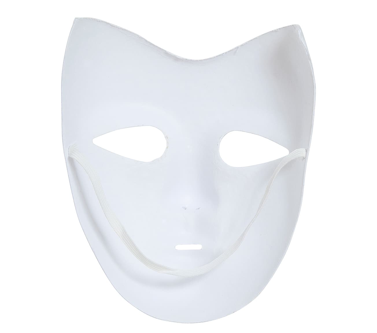 Hvid maske til bemaling