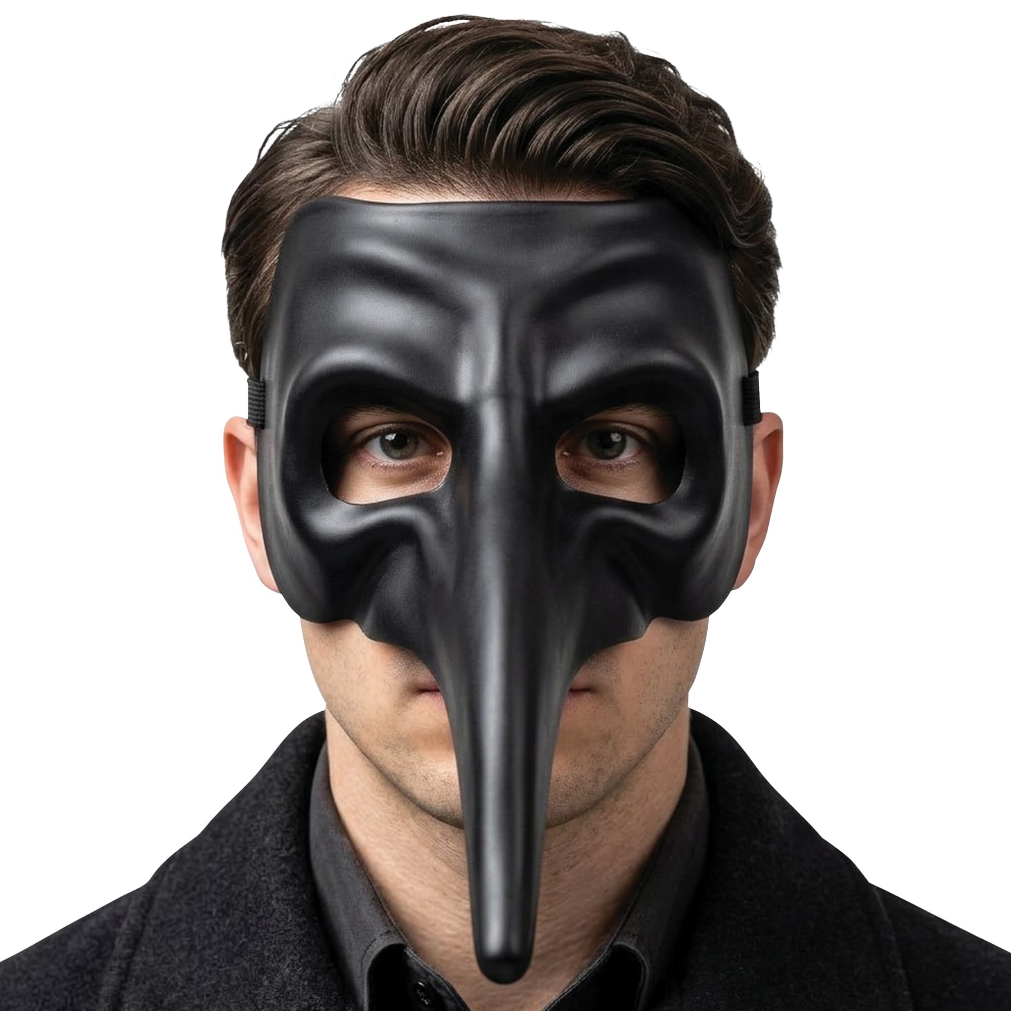 Venetiansk maske, sort