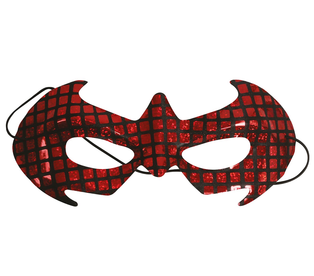 Rød superheltemaske