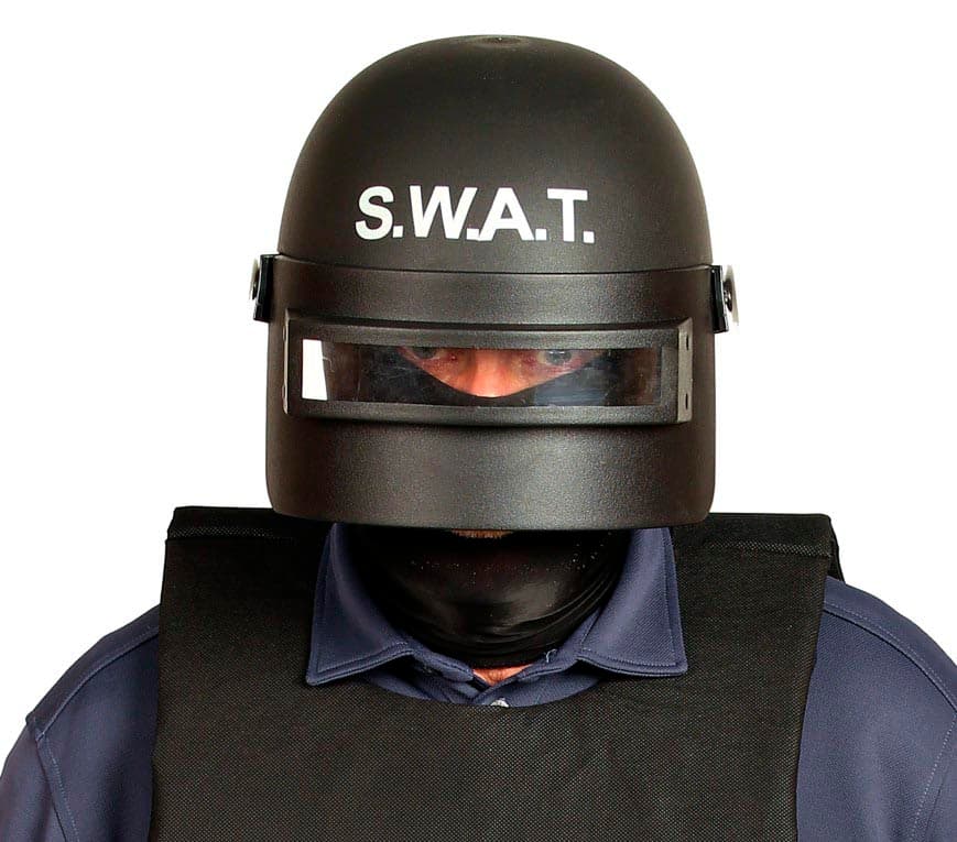 Uropoliti-hjelm "SWAT" til voksne