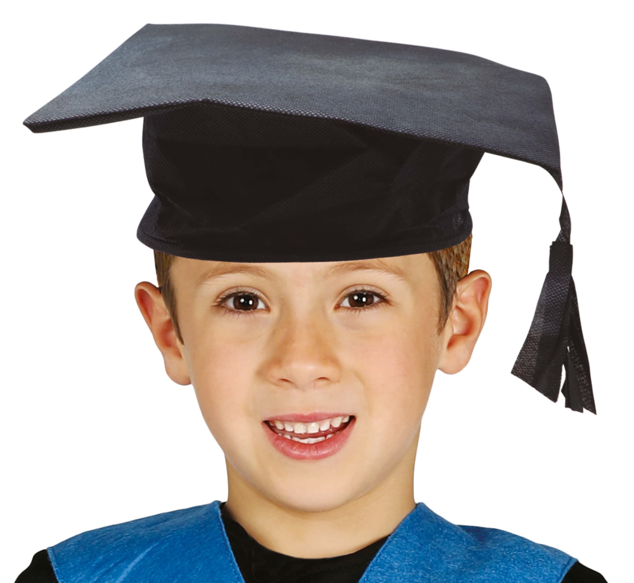 Studenterhat i stof til børn