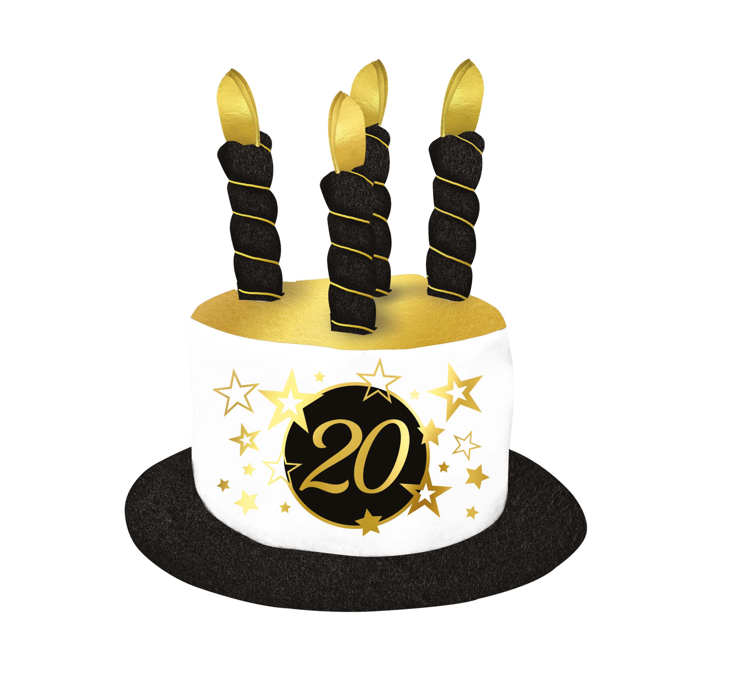 Hat med fødselsdagslys, 20 år