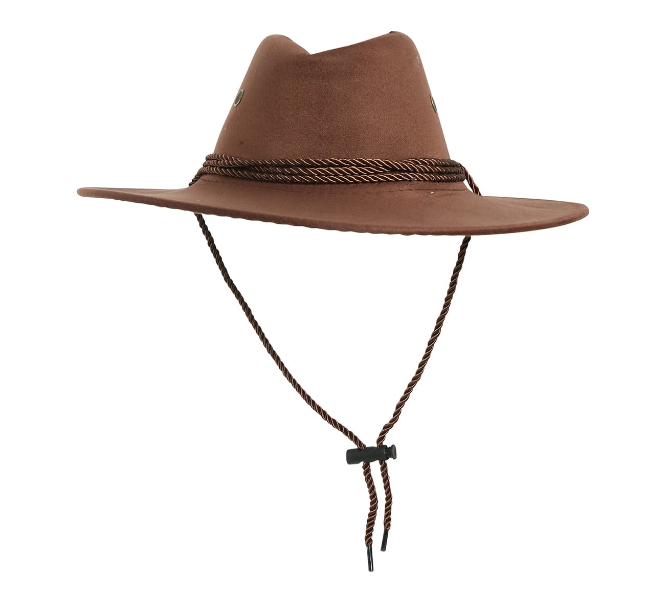 Brun cowboyhat, ekstra stor