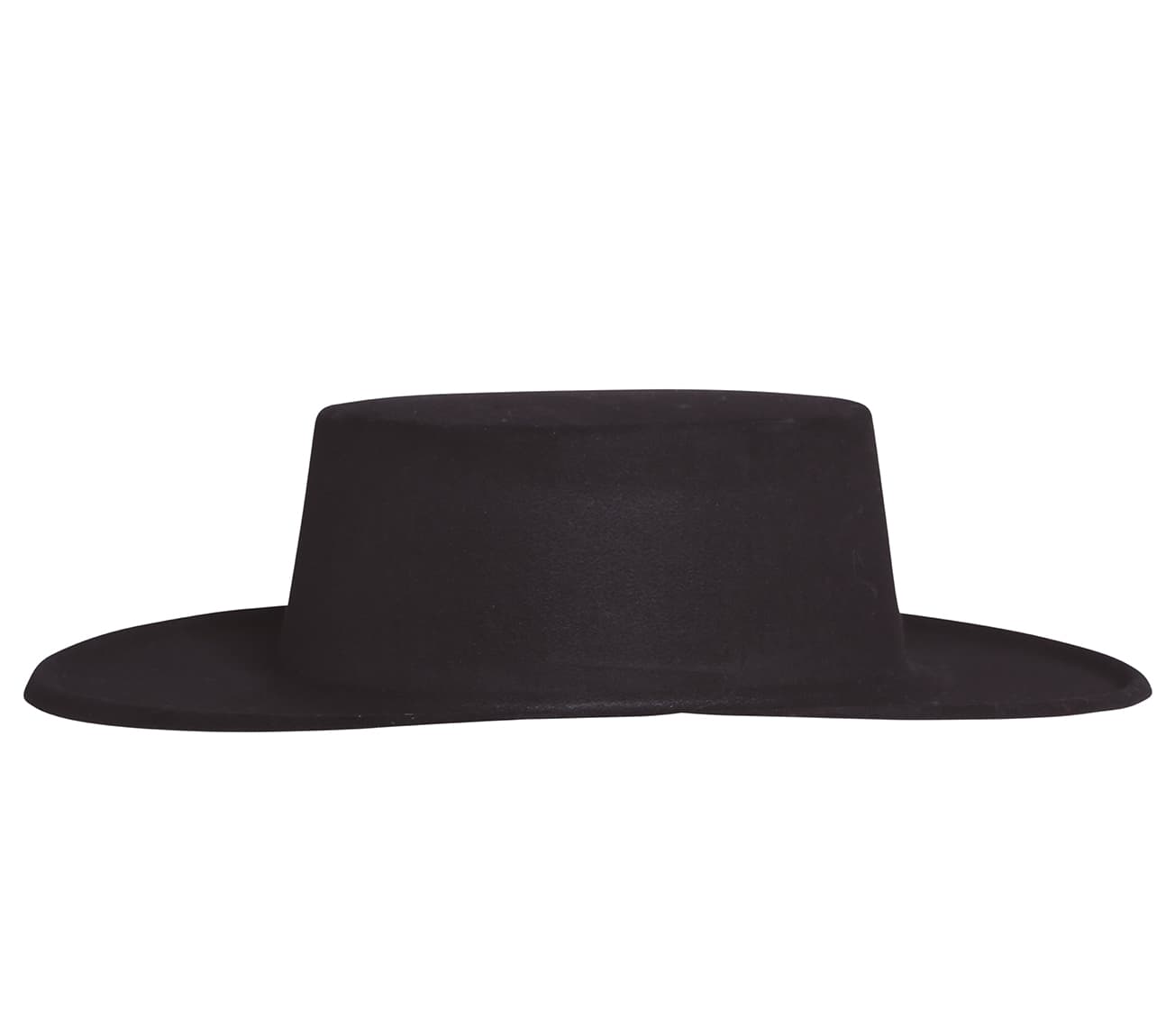 Sort flamencohat i flock