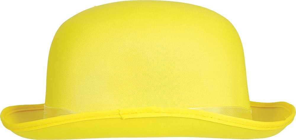 Gul bowlerhat, høj kvalitet