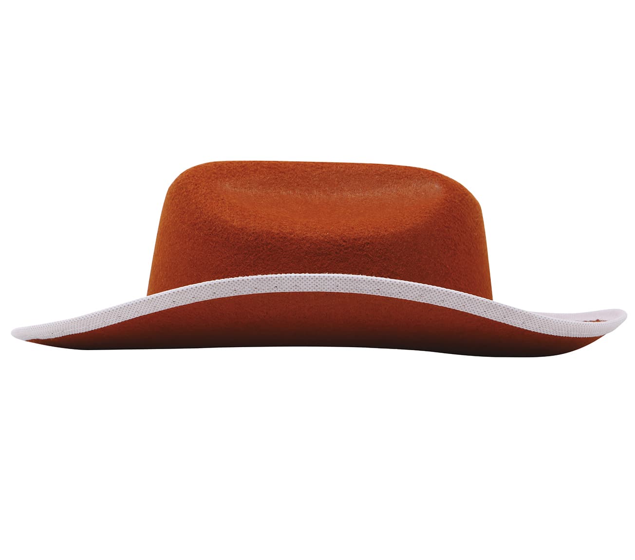 Brun cowboyhat i filt til børn, ca. 31,8 cm