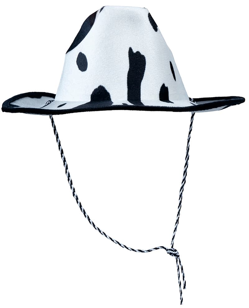 Cowboyhat i fløjl