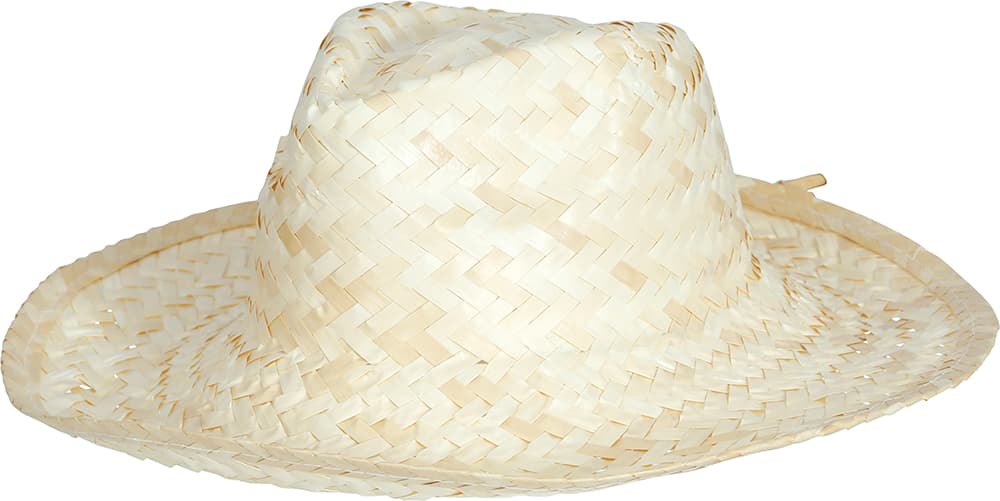 Sommerhat i strå